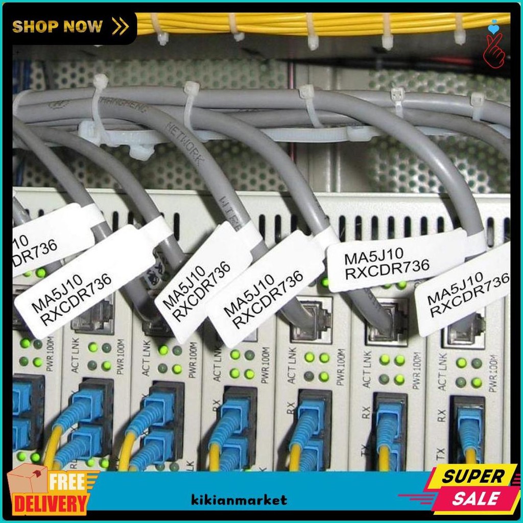 

Kertas Stiker Label Kabel Anti Air Niimbot D11 Untuk Menandai Klasifikasi Kabel Jaringan Terlengkap Dan Termurah