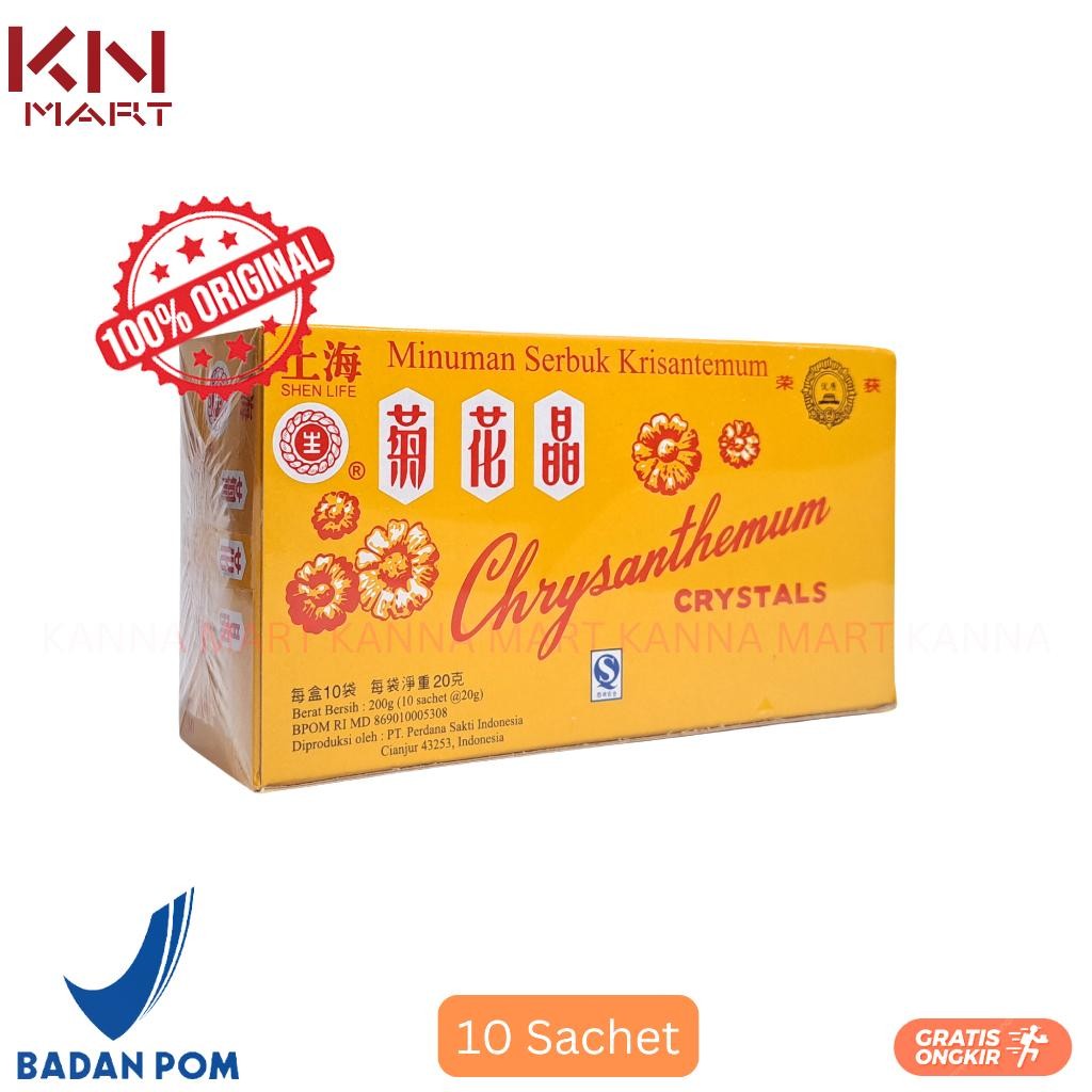 

FM Chrysanthemum Crystal Shen Life Ju Hua Jing Minuman Serbuk Krisantemum 10 Sachet @ 20 gram
