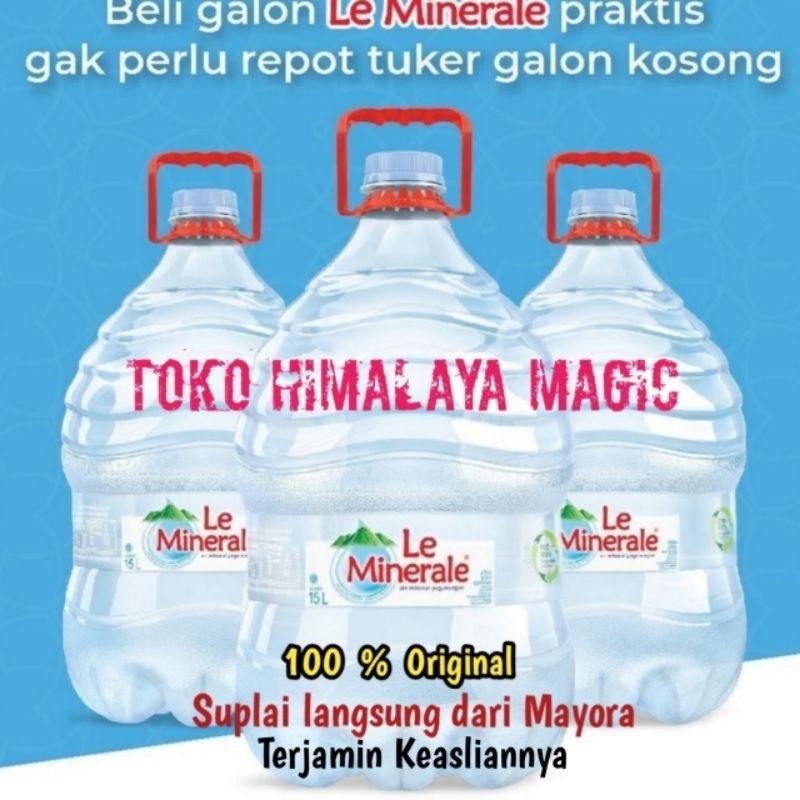 

FM Le Minerale Galon 15 Liter