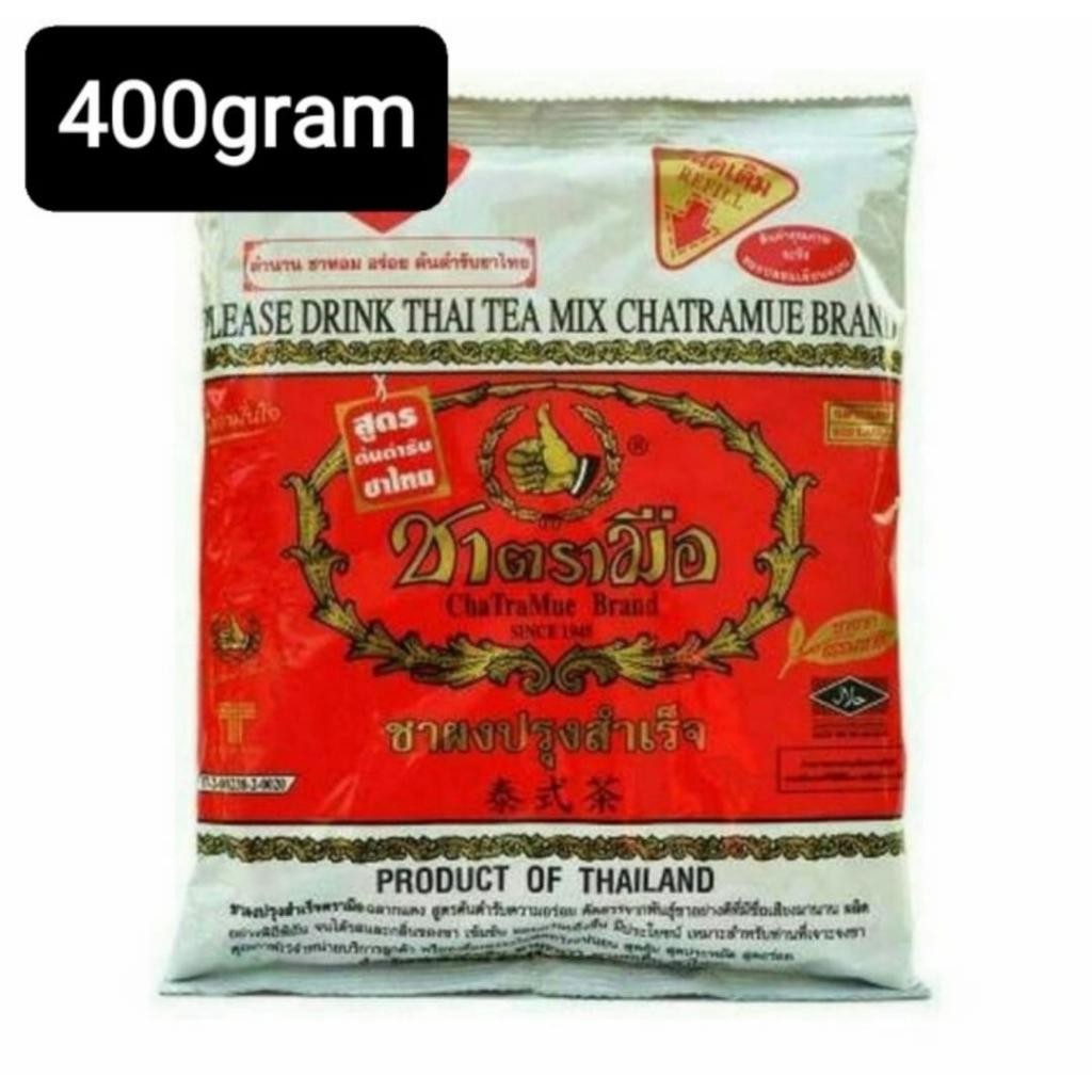

FM Thai Tea Chatramue Asli Thailand Merah 400gr