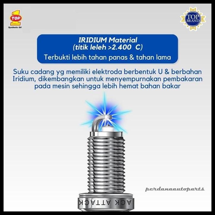 BEST DEAL BUSI ULTRA IRIDIUM NISSAN LIVINA 1.8L LATIO ORIGINAL DURATION 