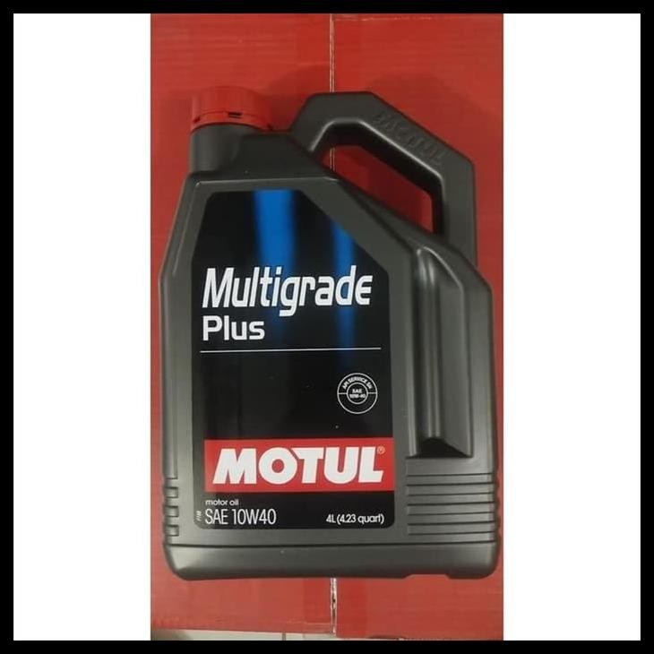 DISKON OLI MESIN MOBIL MOTUL MULTIGRADE PLUS 10W-40 4 LITER ORIGINAL !!