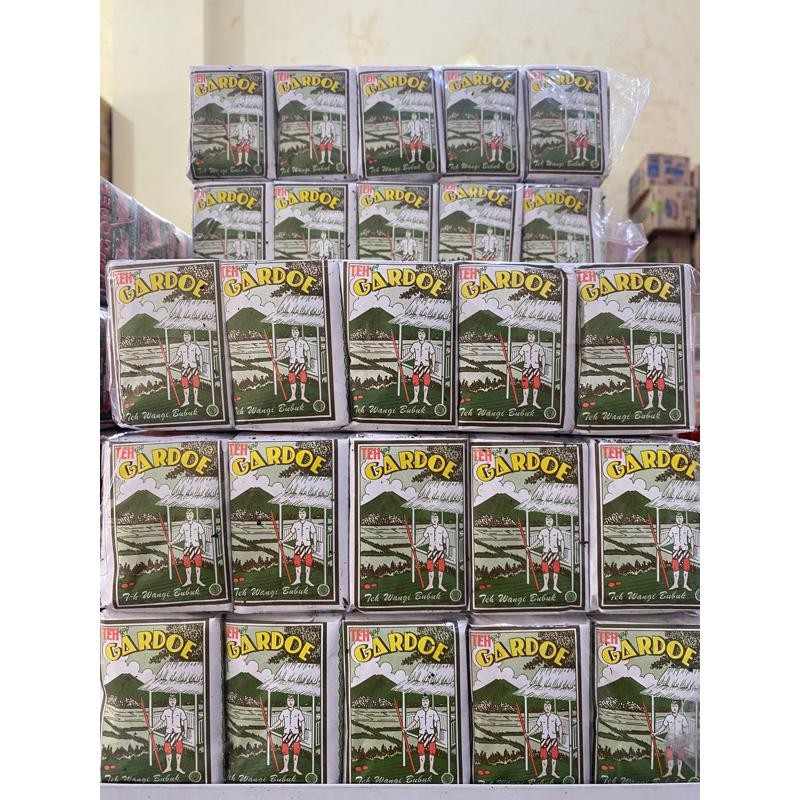 

FM Teh Gardoe hijau 1 pak/pres isi 10 pcs. Teh khas angkringan wedangan solo