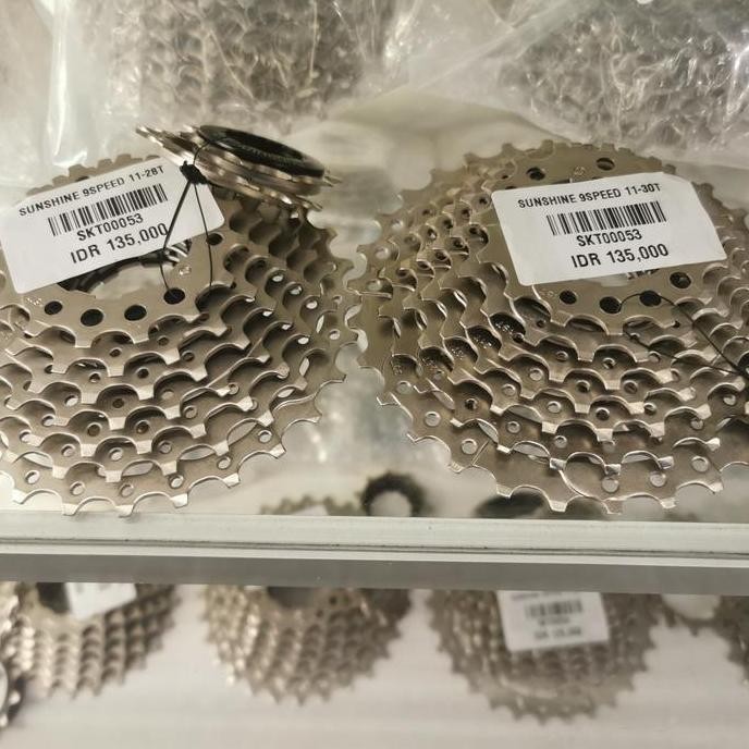 sprocket sunshine Taiwan 9speed rode bike mtb 11 23t ke 11 50t