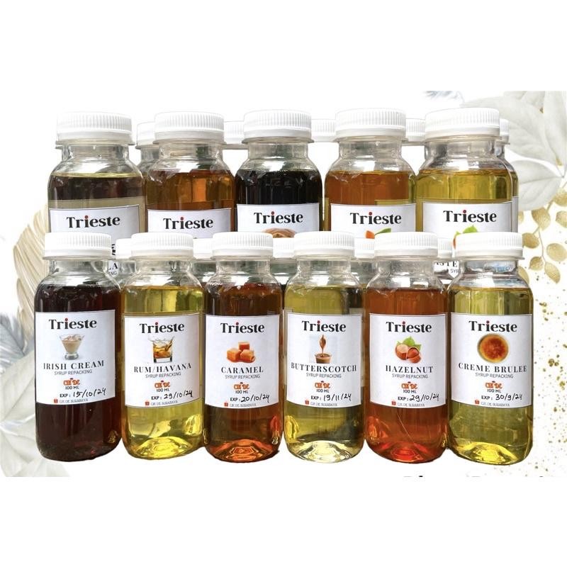

FM TRIESTE Syrup Premium Repacking 100ml - Coffee Series