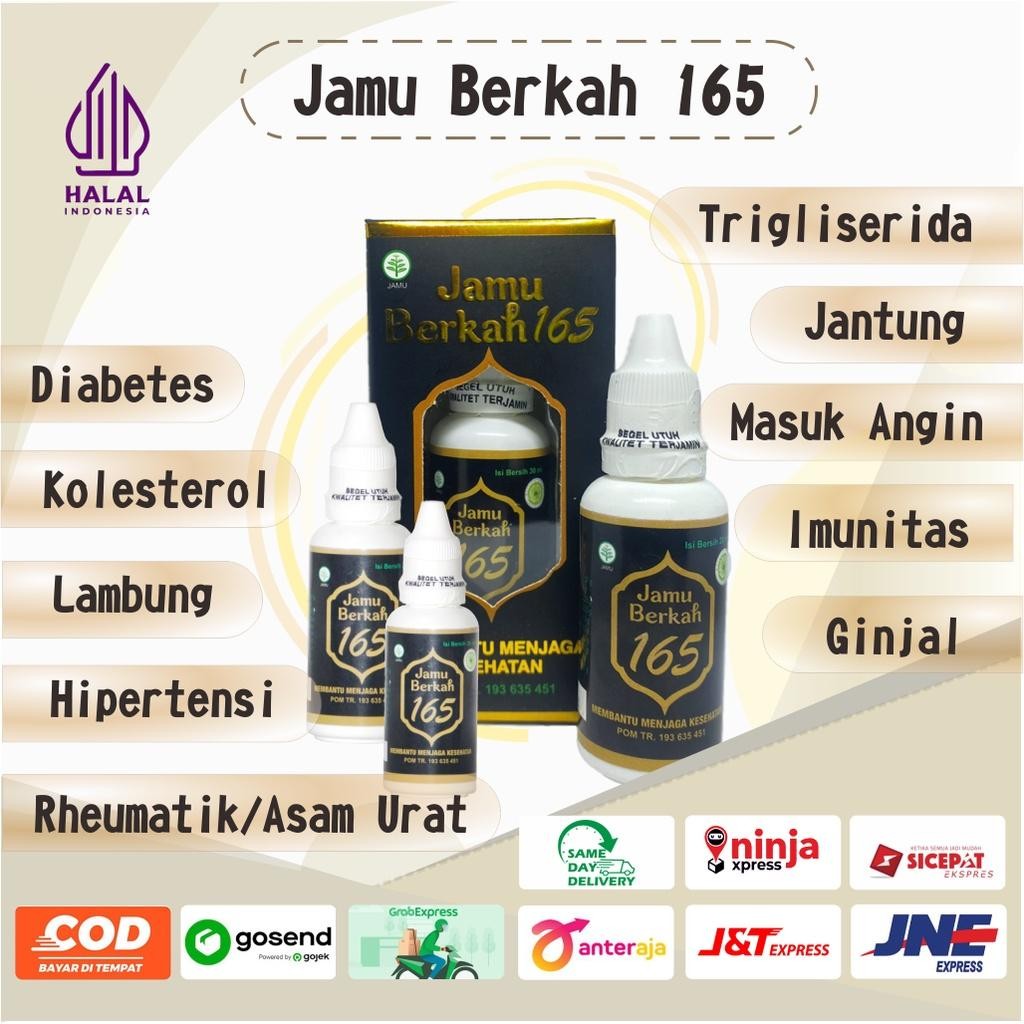 

FM Jamu Berkah 165 - Herbal Komplikasi Menormalkan Gula Darah Tinggi Asam Urat Kolesterol Trigliserida Peredaran Darah Nyeri Asam Lambung Gerd Memperbaiki Sistem Pencernaan Menjaga Stamina