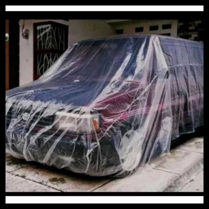 DISKON BODY COVER PLASTIK TEBAL TRANSPARAN MOBIL ALL NEW AVANZA VELOZ 