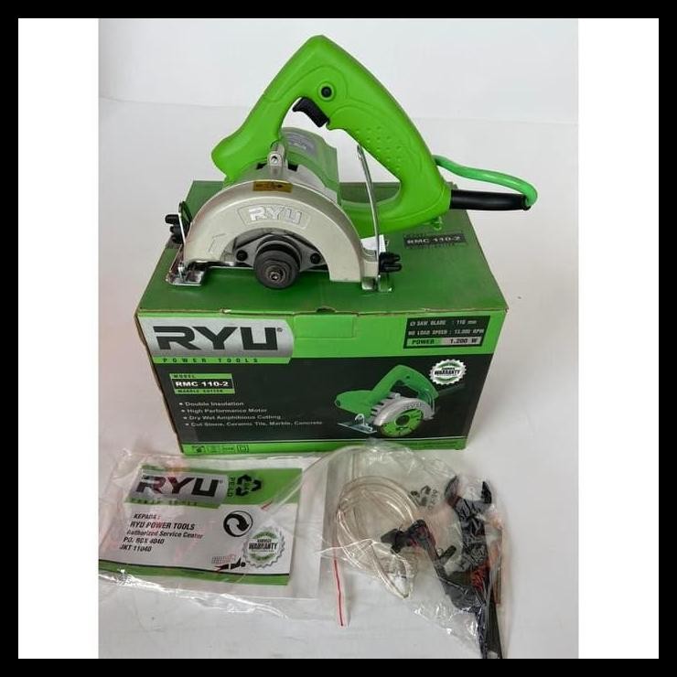 TERBARU MESIN RYU MARBLE CUTTER RMC 110-2 MESIN POTONG KERAMIK RYU RMC 110 