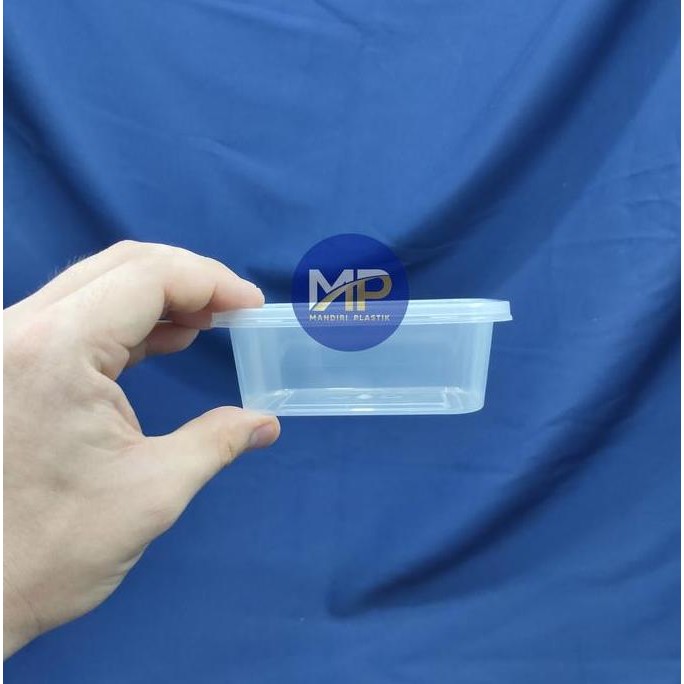 THINWALL FOOD CONTAINER KOTAK 200ML / CUP PLASTIK PUDING 200ML -25PCS