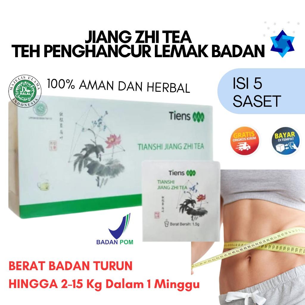 

FM Cod Terlaris Jiang Zhi Tea Teh Penunjang Diet Detox Pelangsing Dan Penurun Lemak Badan Cepat Dan Ampuh Pencegah Kolestrol Tubuh Varian 5 Saset By Anesis.Shop