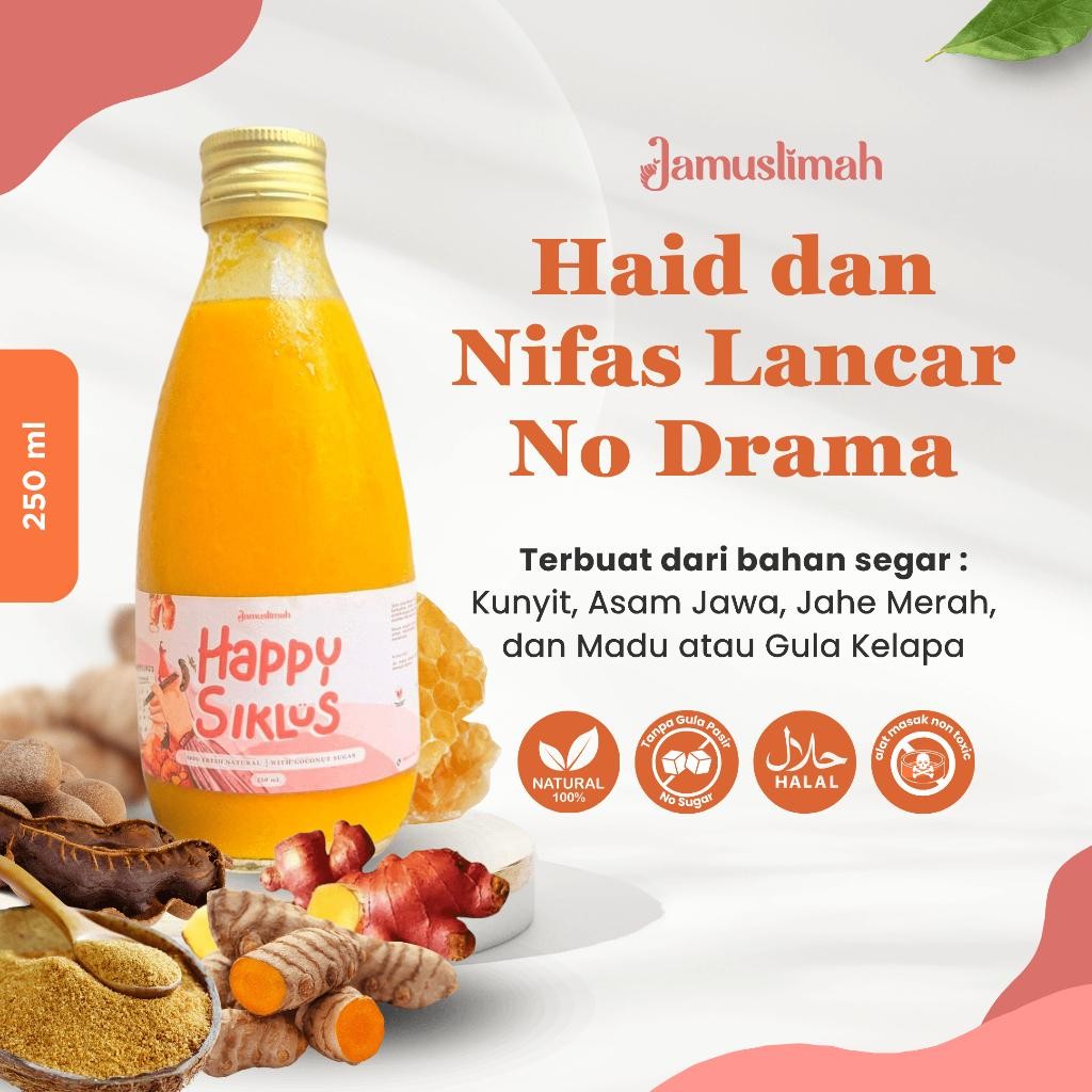 

FM Jamu Menstruasi Haid Happy Siklus Jamuslimah by umisehat