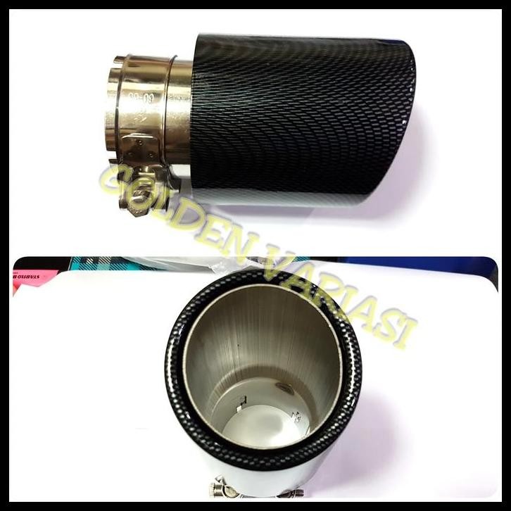 TERBARU MUFFLER PREMIUM CARBON - BUNTUT KNALPOT CARBON MOBIL HRV 