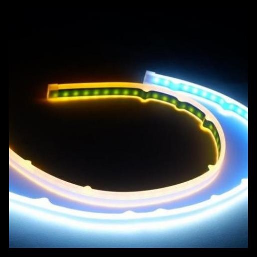 TERBARU LAMPU ALIS RUNNING TURNING LED 2 WARNA MOBIL ERTIGA LAMA 