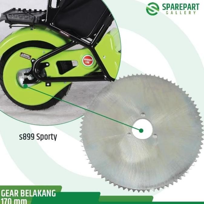Gear Belakang skuter sporty S899 Mr.Jackie