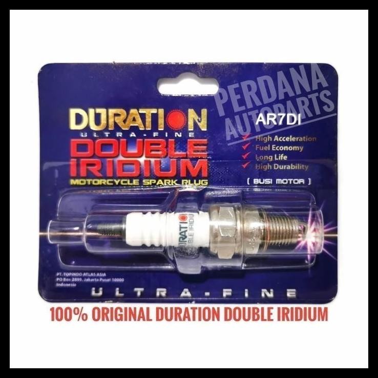 HOT DEAL BUSI IRIDIUM YAMAHA FREEGO, FREEGO S ASLI DURATION DOUBLE IRIDIUM 