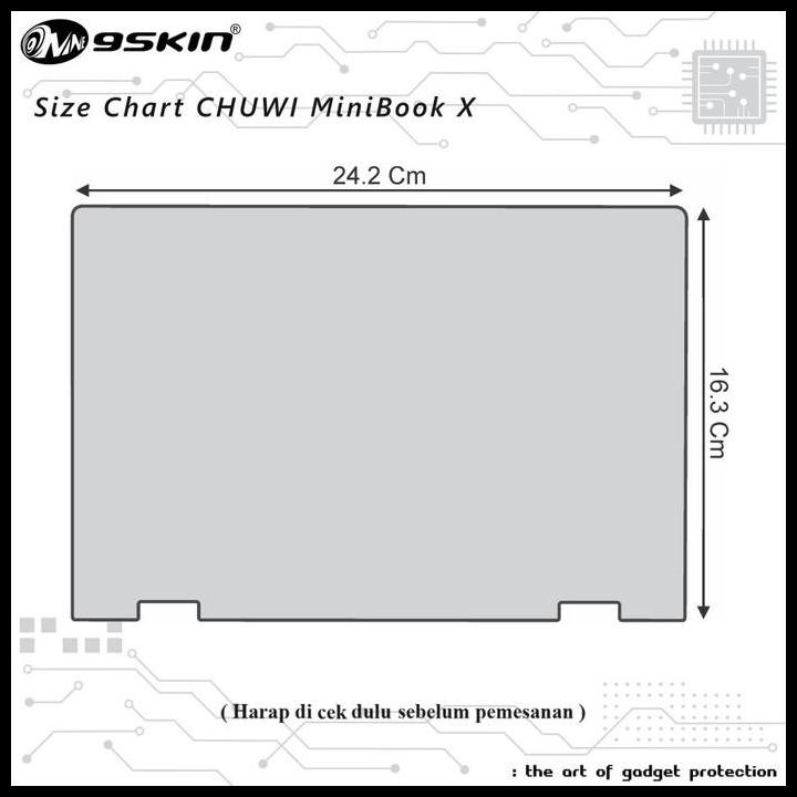 DISKON SKIN PROTECTOR CHUWI MINIBOOK X 3M DOFF 