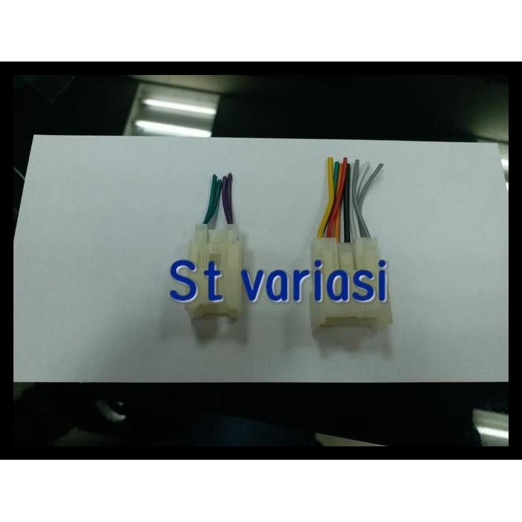 TERMURAH SOCKET - SOKET PLUG N PLAY HEAD UNIT DOUBLE DIN TV MOBIL GRAND AVANZA 