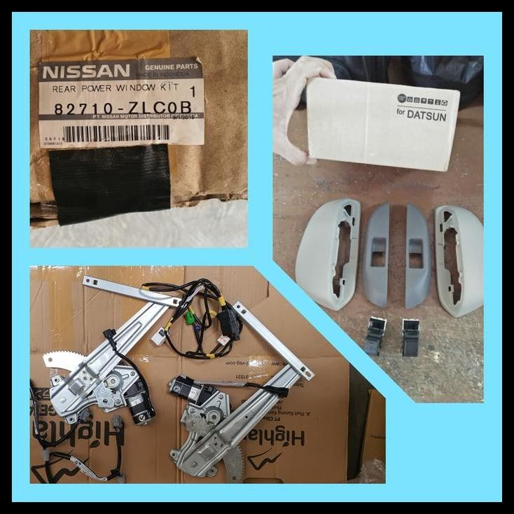 TERBARU POWER WINDOW KACA REGULATOR BELAKANG KIT SET UPGRADE DATSUN GO ORI 