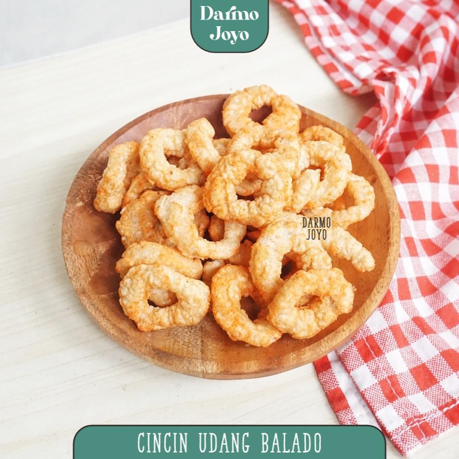 

Best Seller Cincin Udang 1Kg 500Gr 250Gr Slondok Lanting Gurih Balado