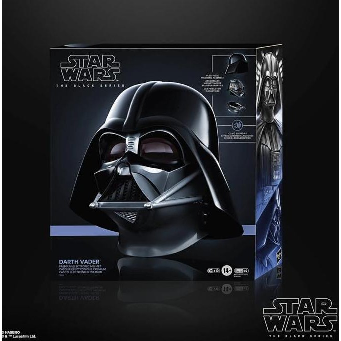 

Star Wars The Black Series Darth Vader Premium Electronic Helmet