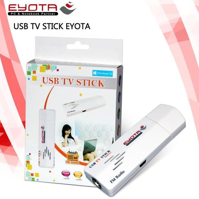 USB TV Stick Eyota / FM Radio & Analog TV Tuner For Laptop BARU