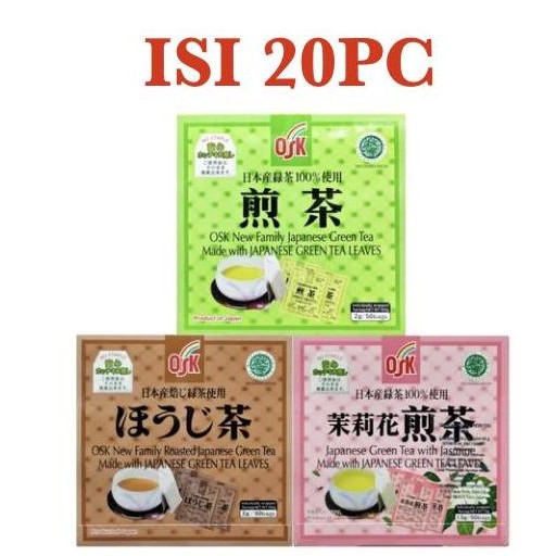 

OSK JAPANESE GREEN TEA 20 SACHET BOX KECIL