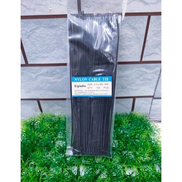 

Kabel Ties Hitam 10cm / 15cm / 20cm / 25cm / 30cm / 40cm Harga 1Pack 100Pcs