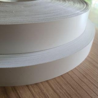 VINIL PUTIH DOP DOF EDGING PUTIH PLIMIR PVC ROLL 100METER