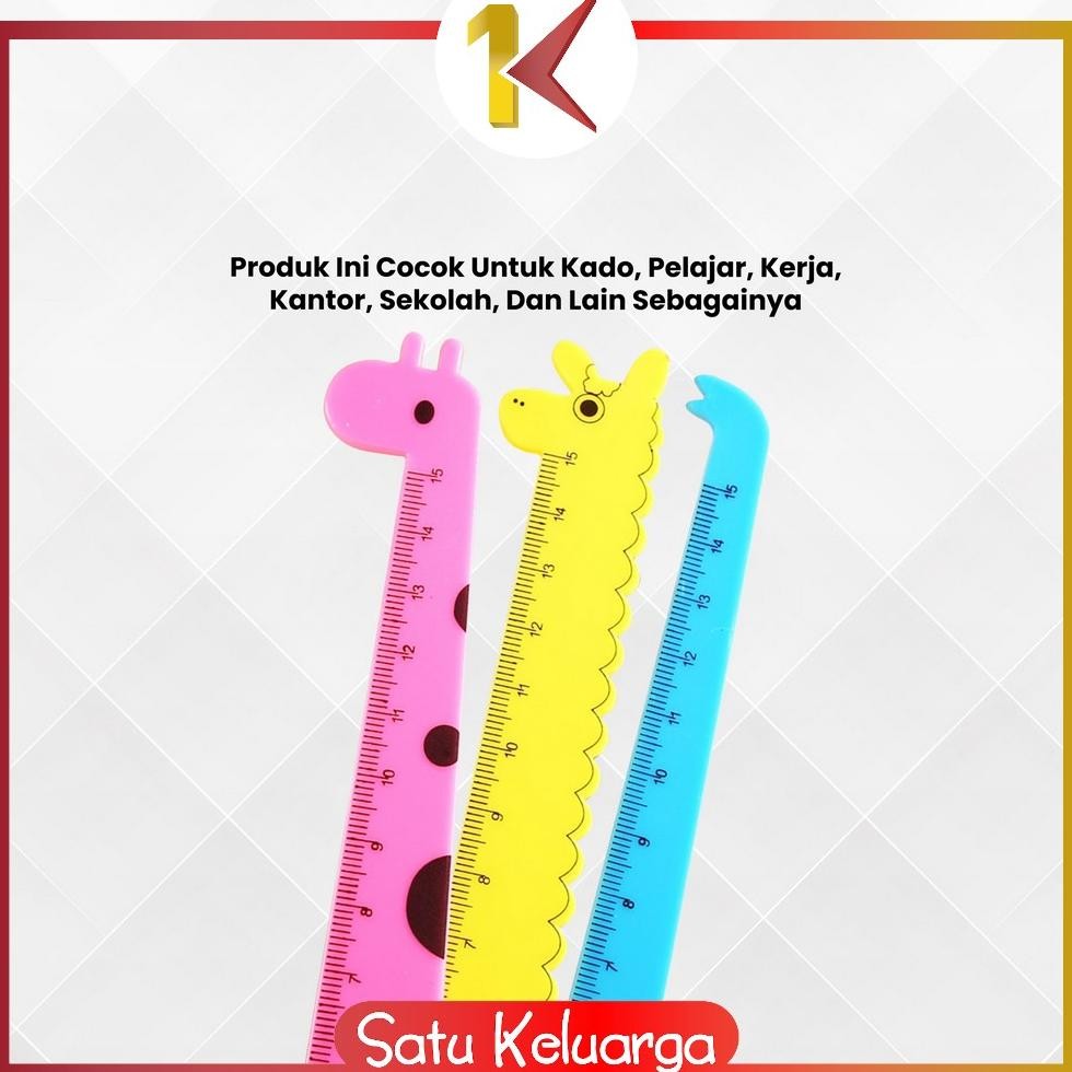 

SK-A66 Penggaris Plastik 15cm Set Isi 4 Alat Tulis Sekolah Kantor Karakter Motif Jerapah / Penggaris Matematika Pengaris Garisan Penggaris Set / Ruler Set