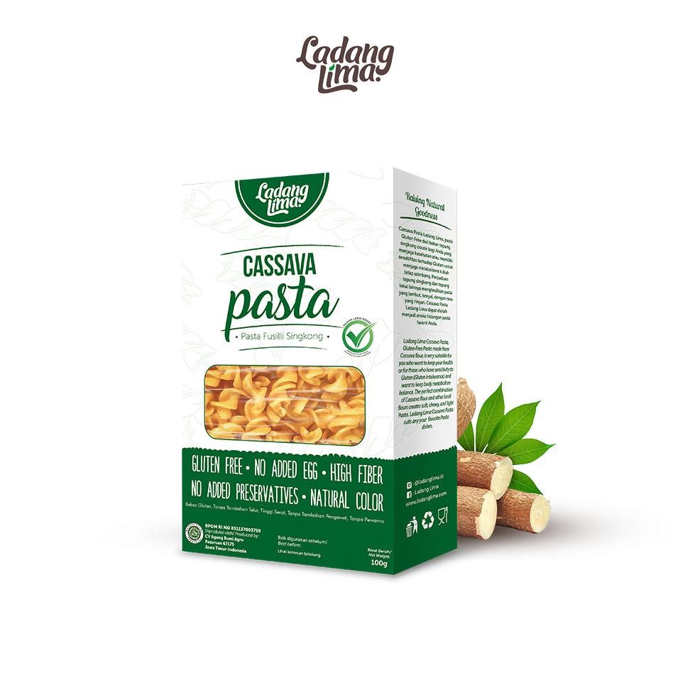

Fue-K5X20 Pasta Fusilli 500G - Pasta Gluten Free Ladang Lima Er-87