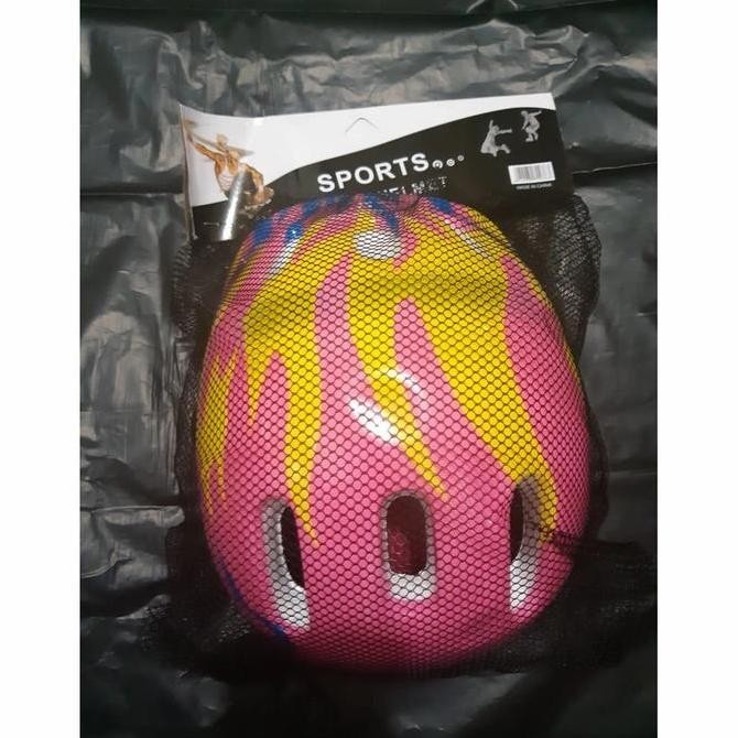 Helm Sepeda / Sepatu Roda Anak Power Aosite