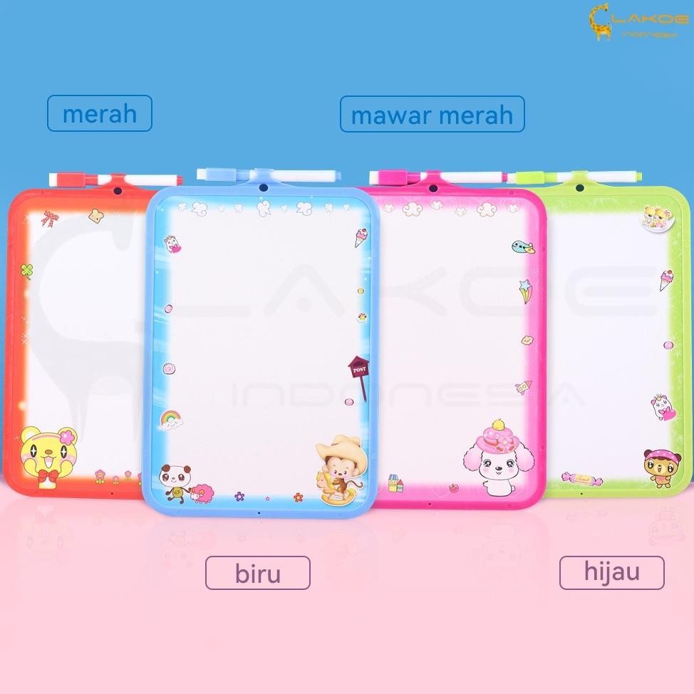 

Papan Tulis Kecil untuk Anak Mini Whiteboard Mainan White Board Kecil