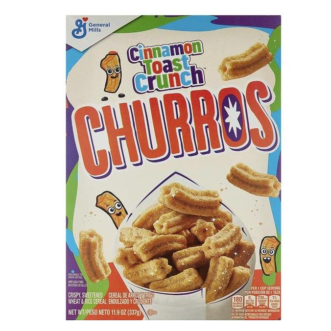 

Churros Cinnamon Toast Crunch Breakfast Cereal 337g
