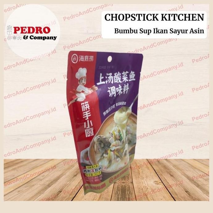 

Chopstick kitchen bumbu sup ikan sayur asin 360 gram - pickled vegetab