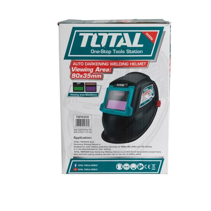 ready TOTAL Auto-darkening welding helmet TSP9309 - Helm las photocromic