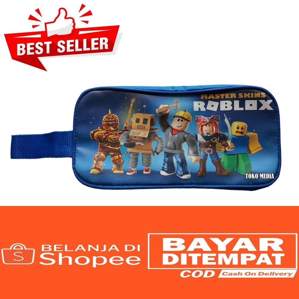 

TOKO MEDIA Best Seller!! Tempat Pensil Anak Dengan Karakter Kartun Populer Lucu Favorit Bahan Tebal ROBLOX