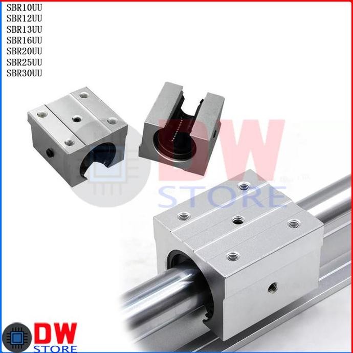 Linear Bearing Block Rail Guide SBR SBR10UU SBR12UU SBR13UU SBR16UU