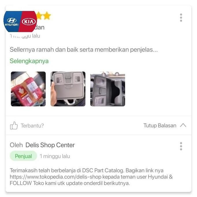 Lampu Plafon Hyundai Grand Avega Genuine Part