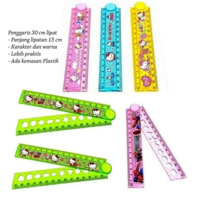 

PENGGARIS BISA LIPAT 30cm / GARISAN LIPET 30 CM