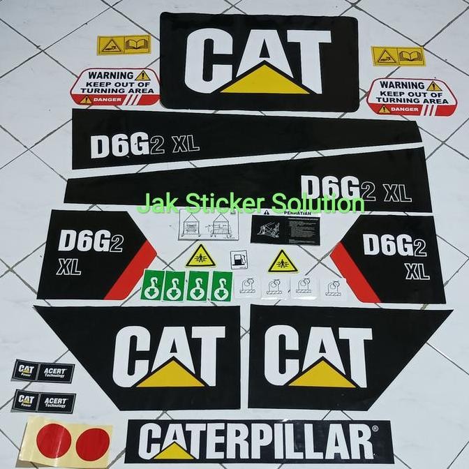

Stiker Dozer Cat D6G2 XL murah
