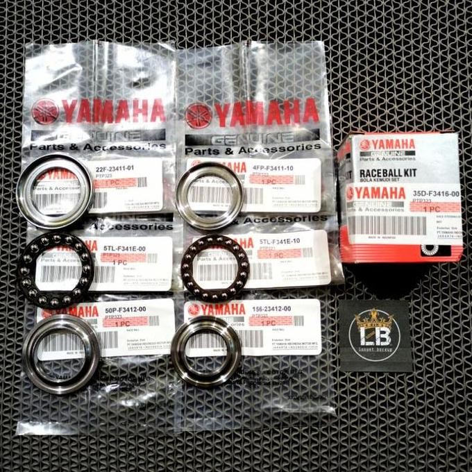 KOMSTIR ORI COM STEER RACEBALL LAHER PELOR STANG SET YAMAHA JUPITER MX OLD LAMA NEW 135 MX KING 150 