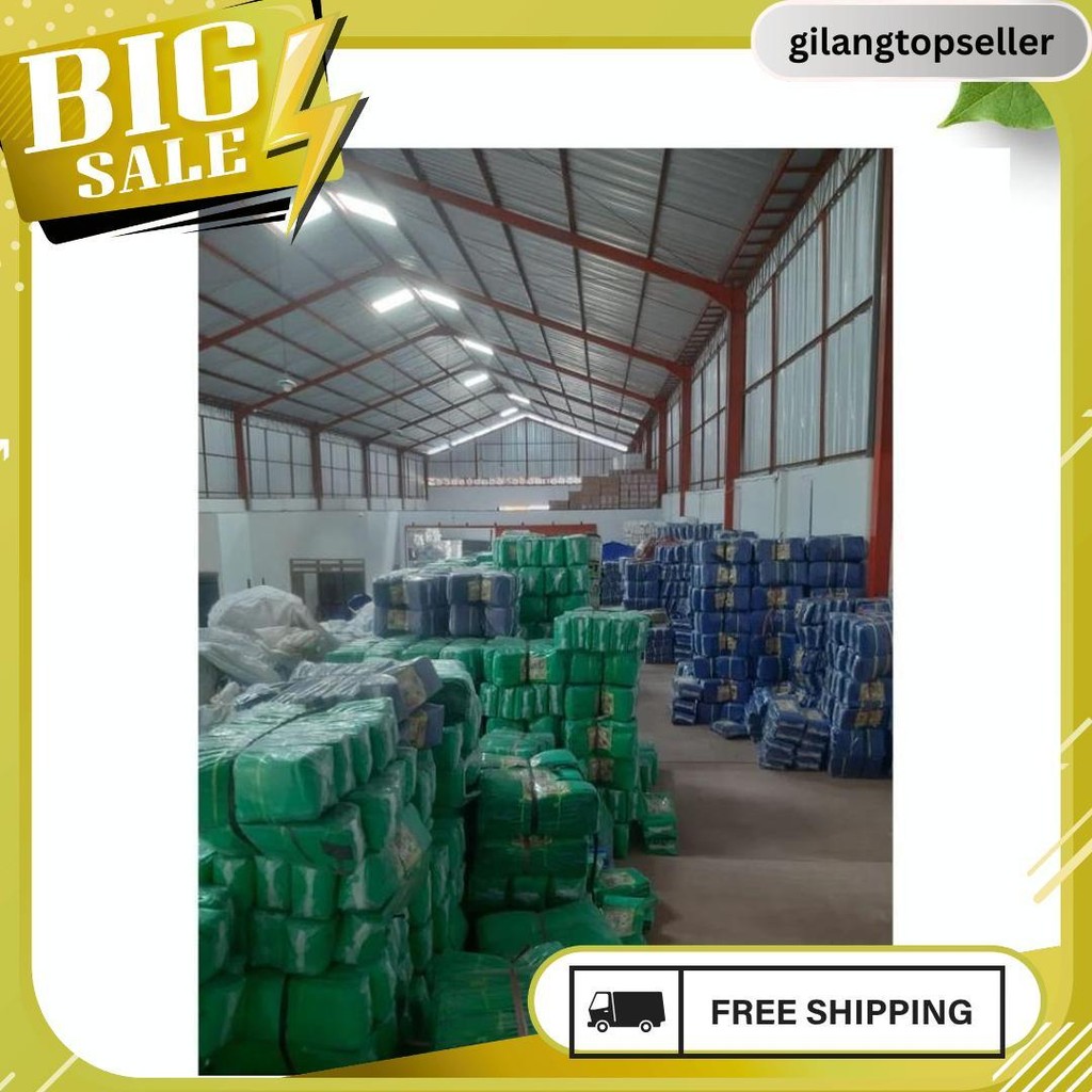 Selang Terpal Plastik 5 Dim 25 Cm Panjang 15 Meter Meledak