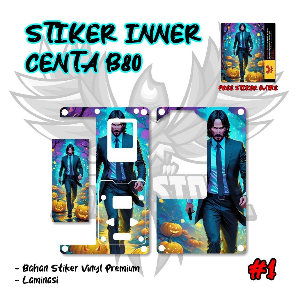 

*2Piece* Stiker Inner Centaurus B80 Centa B80b80 Part 2 001 Garskin Stiker Casing Custom Bebas Dan Bayar Ditempat