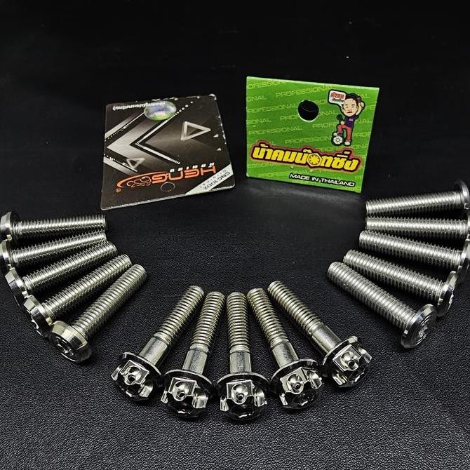 Sale Probolt Stainless Baut Roda Velg Depan Vespa Matic Original Thailand