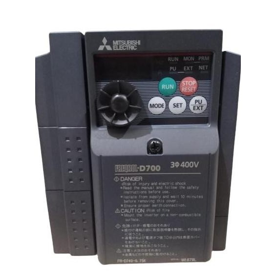 BARU  FR-D740-0.75K 0.75 KW FR D 740 0,75 KW D740 INVERTER MITSUBISHI