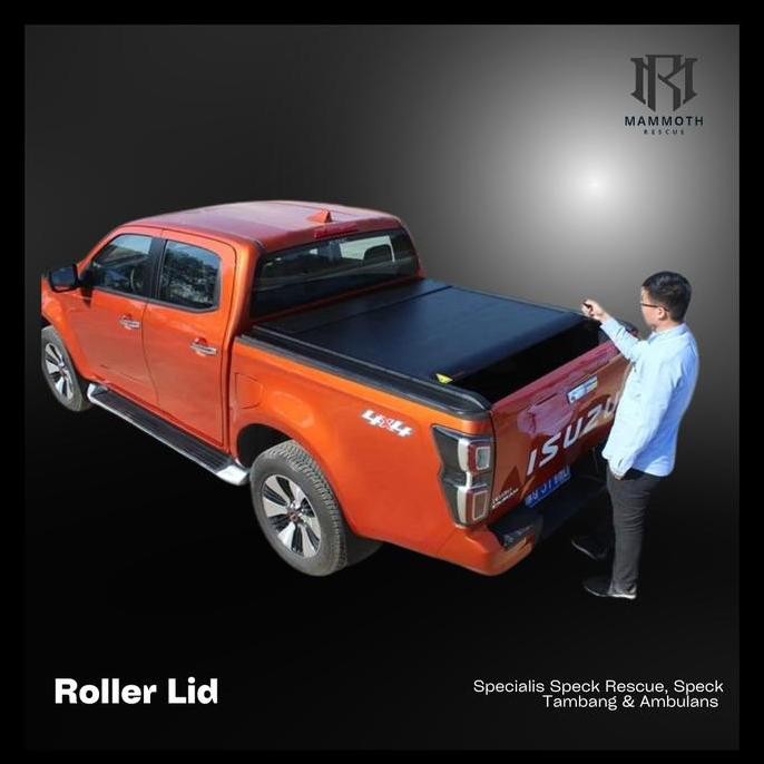 BARANG READY TERMURAH ROLLER LID / ROLLERLID / TUTUP BAK ISUZU DMAX ORIGINAL DAN TERPERCAYA