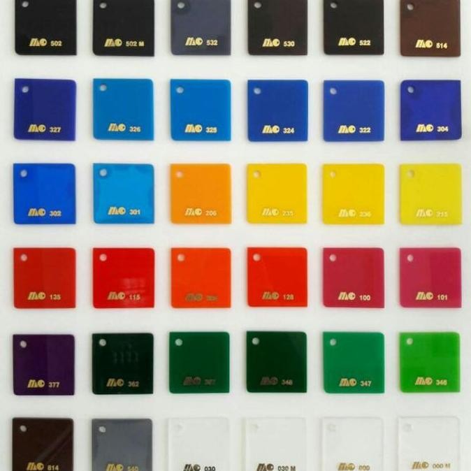 

Acrylic warna Marga Cipta ( AM) 5mm 4 x 8 fit