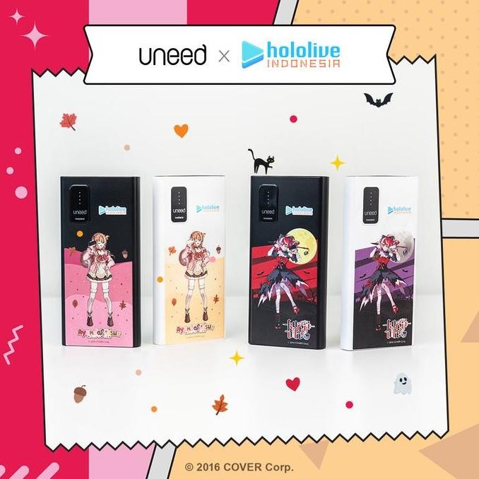 UNEED x Hololive - Powerbank Manabox 10.000 mAh Fast Charging