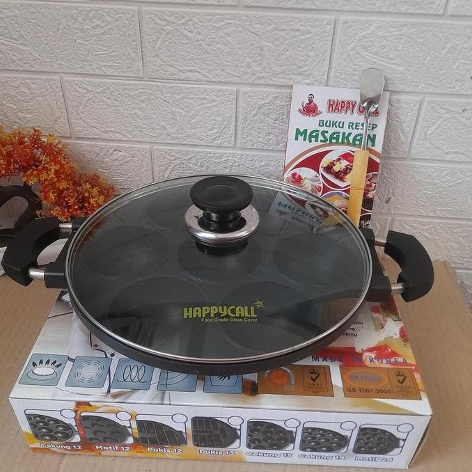 Cetakan kue Serabi/Apem/Bikang Happy Call 7 Lubang Cekung