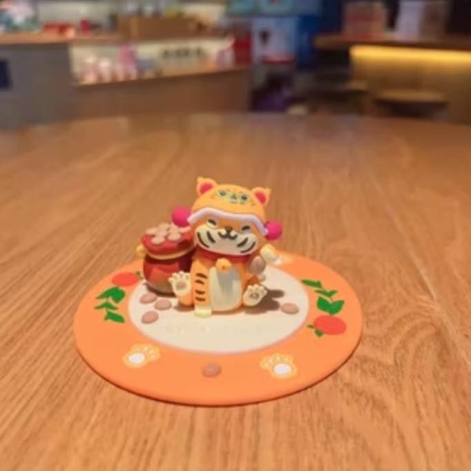 Starbucks Bearista Cup Lid, Tutup gelas silicone Starbucks Original HM